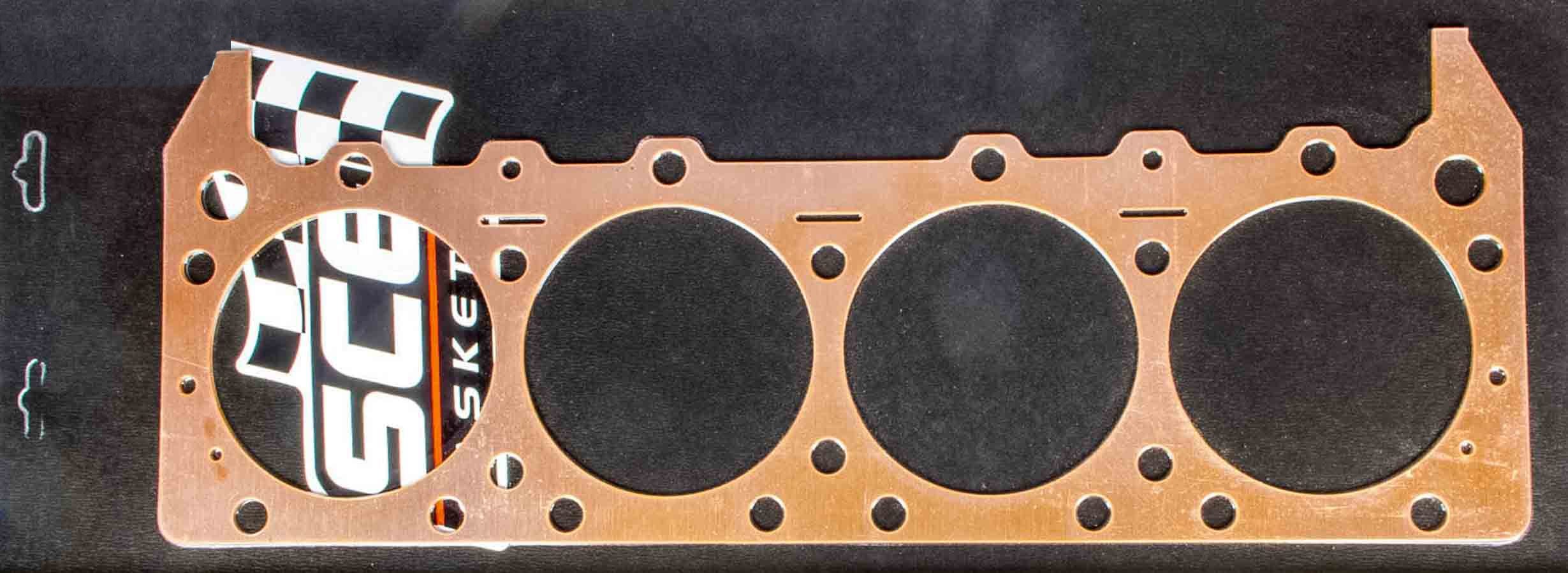 SCE Gaskets P643850 BBM Copper Head Gasket 4.380 x .050 SCE Gaskets P643850