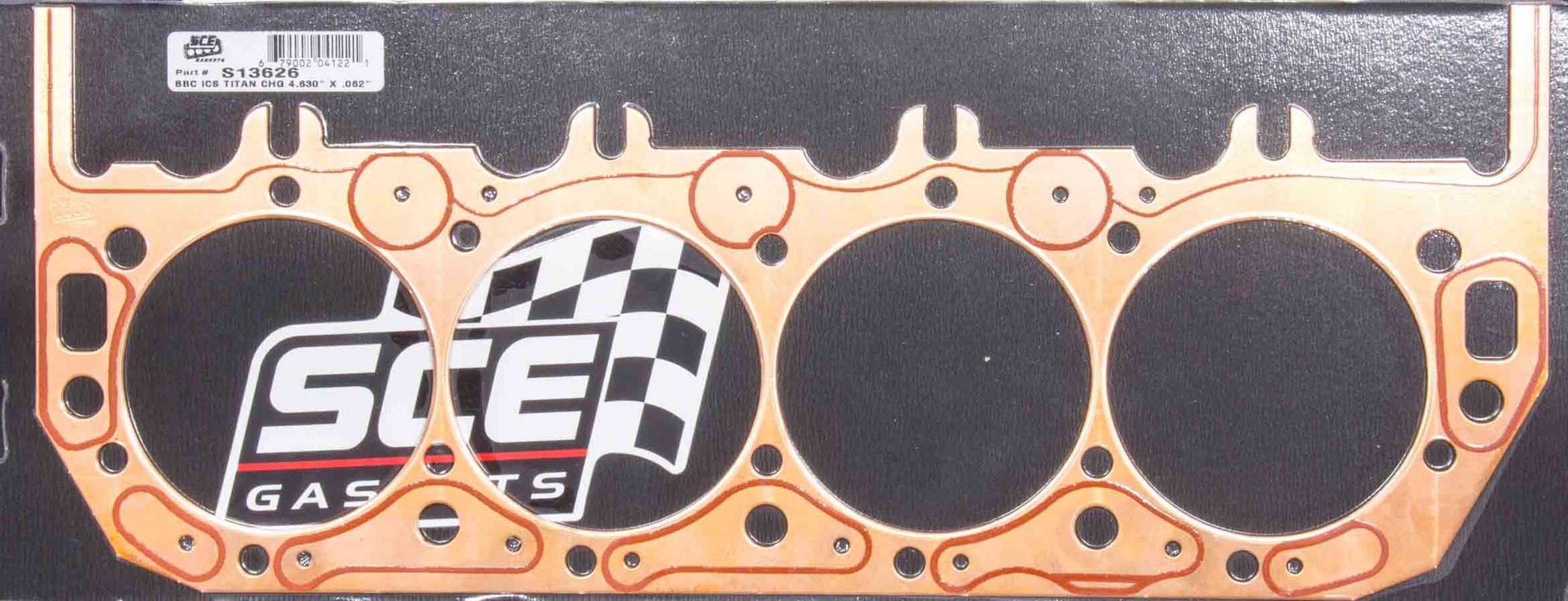 SCE Gaskets S136262 BBC ISC Titan Copper Head Gskt 4.630 x .062 SCE Gaskets S136262