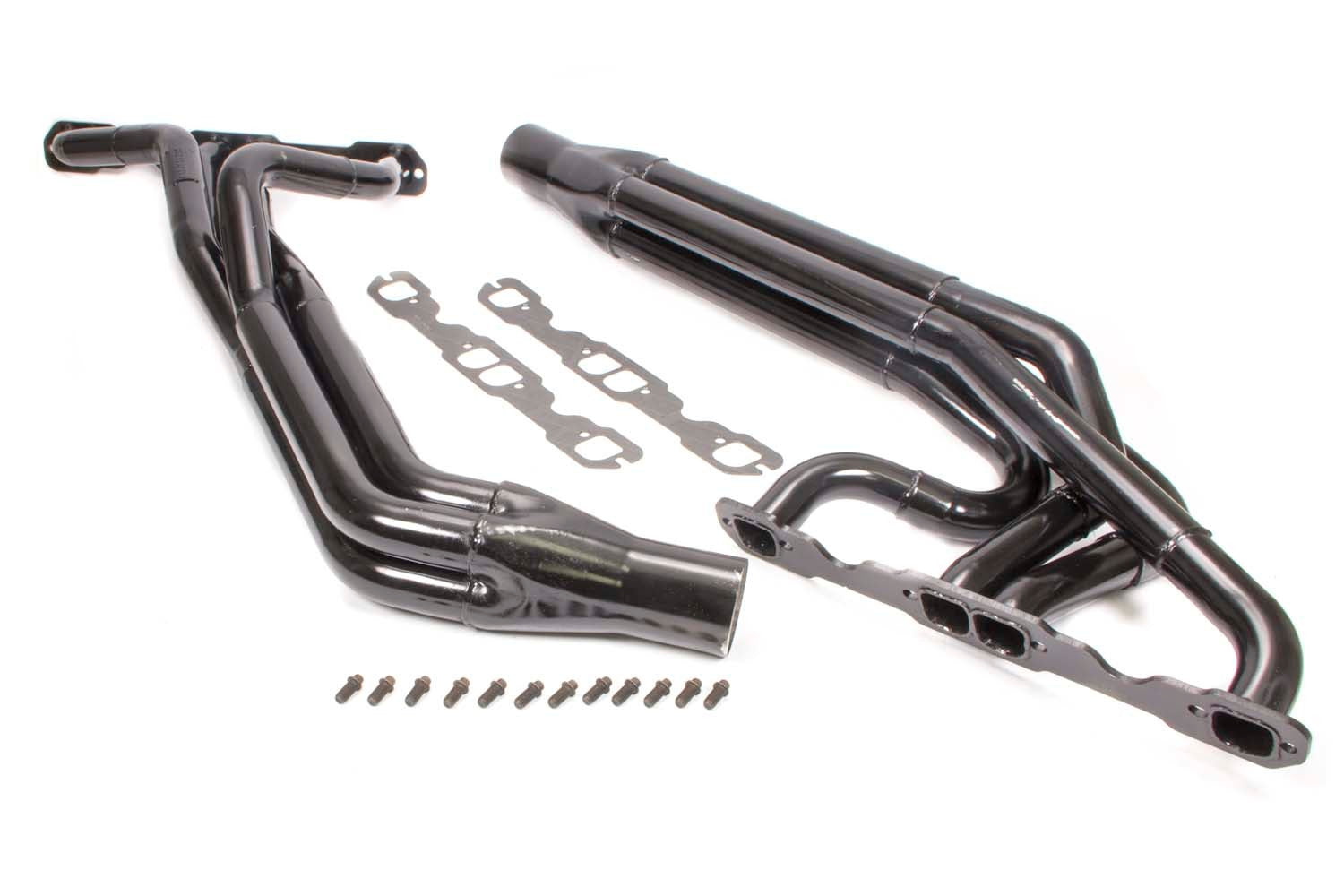 Schoenfeld Headers 181-606LV3GCM-3 Dirt Late Model Headers Crate Motor 3 Step Schoenfeld Headers 181-606LV3GCM-3