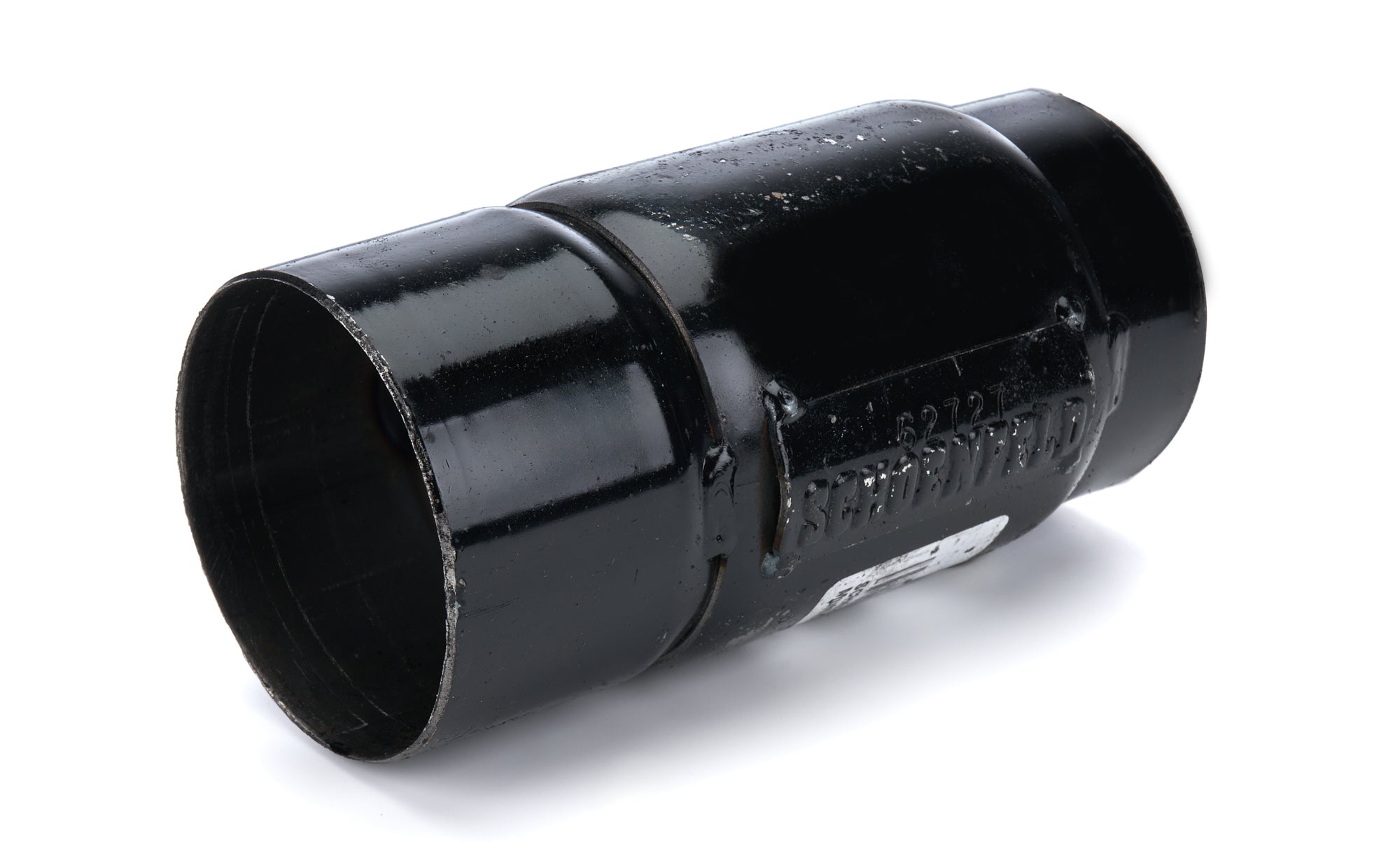 Schoenfeld Headers 62727 Muffler  2-3/4in Inlet / Outlet x 6in long Schoenfeld Headers 62727