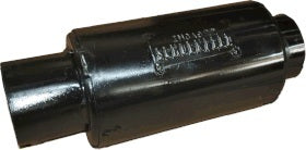 Schoenfeld Headers IMCA922 Muffler IMCA Spec 2.25in Inlet 2.25in Outlet Schoenfeld Headers IMCA922