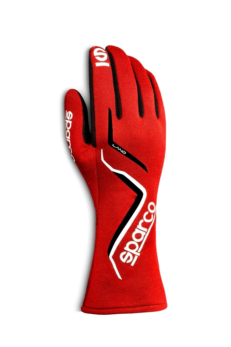 Sparco Motor Sports 00136309RS Glove Land Small Red Sparco Motor Sports 00136309RS