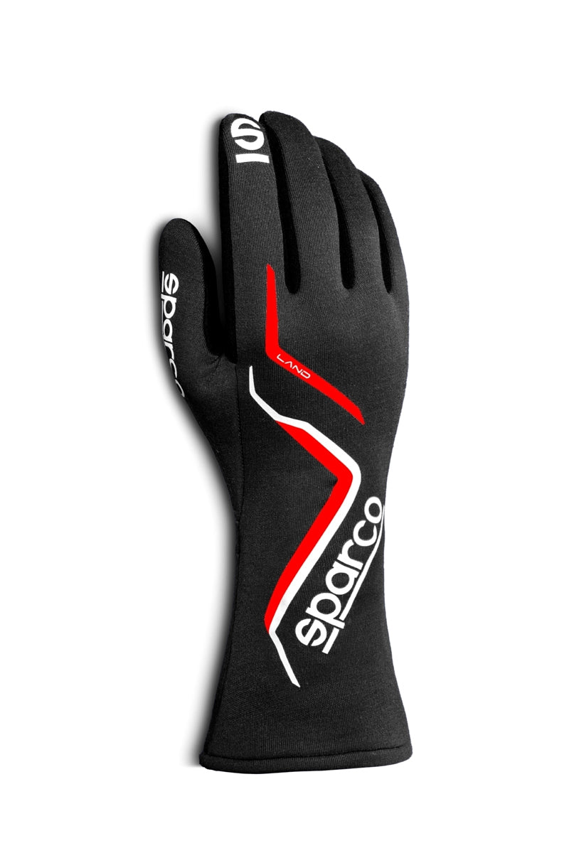 Sparco Motor Sports 00136313NR Glove Land 2X-Large Black Sparco Motor Sports 00136313NR