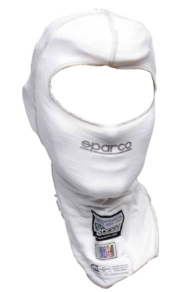 Sparco Motor Sports 001494BO Head Sock White Sparco Motor Sports 001494BO