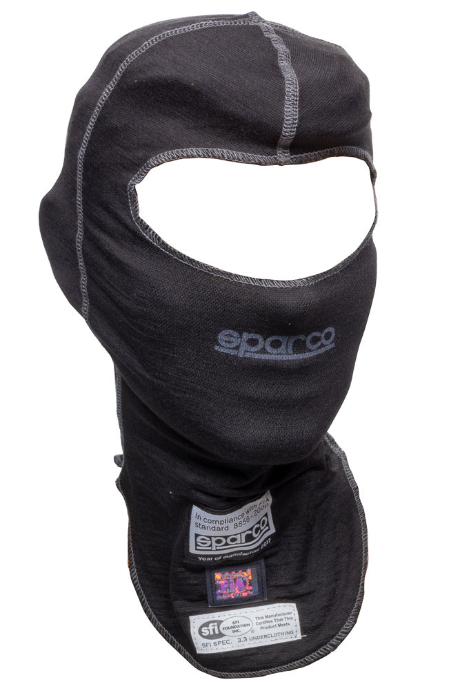 Sparco Motor Sports 001494NR Head Sock Black Sparco Motor Sports 001494NR