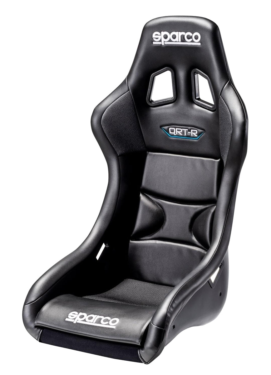 Sparco Motor Sports 008012RNRSKY Seat QRT-R Black Vinyl Sparco Motor Sports 008012RNRSKY