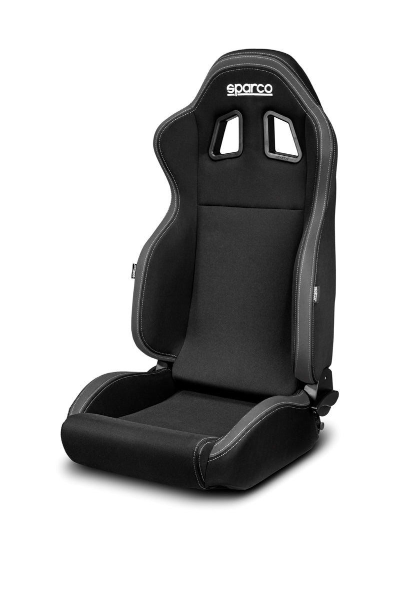 Sparco Motor Sports 009014NRGR SEAT R100 Black/Gray Reclining Sparco Motor Sports 009014NRGR