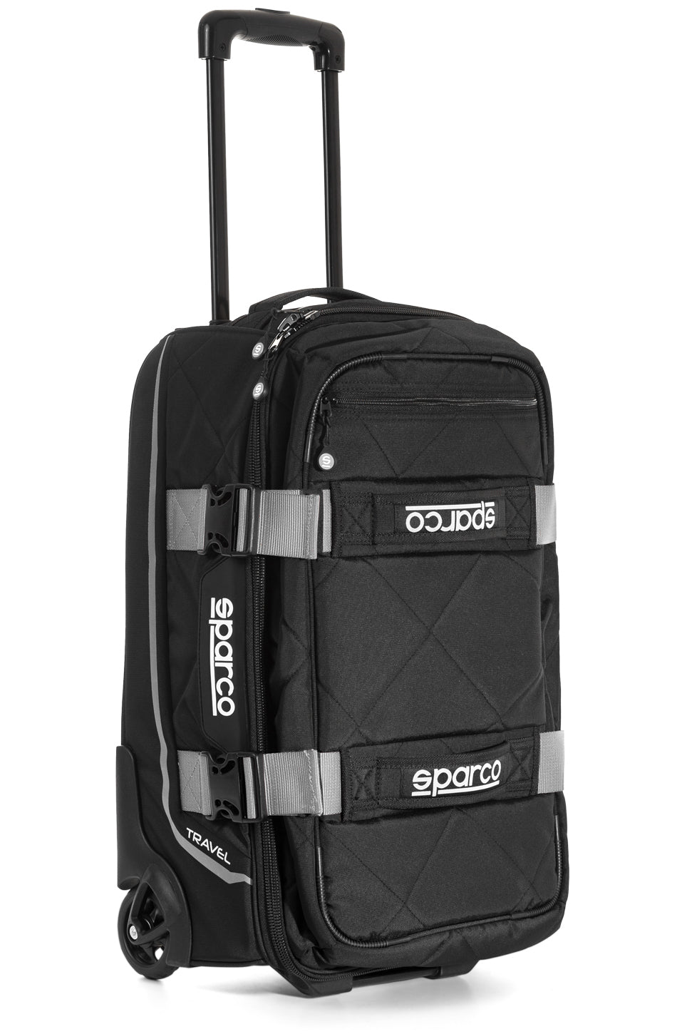 Sparco Motor Sports 016438NRSI Bag Travel Black / Silver Sparco Motor Sports 016438NRSI