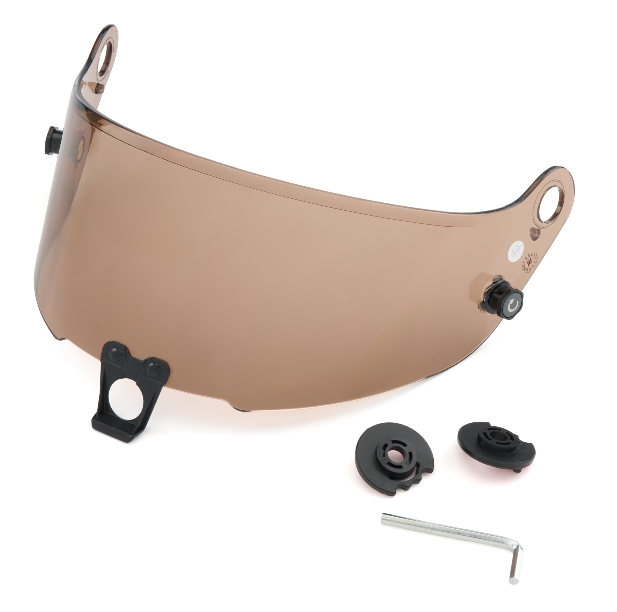 Sparco Motor Sports BRA0016B0K3300N Visor Light Smoke Stealth Sparco Motor Sports BRA0016B0K3300N