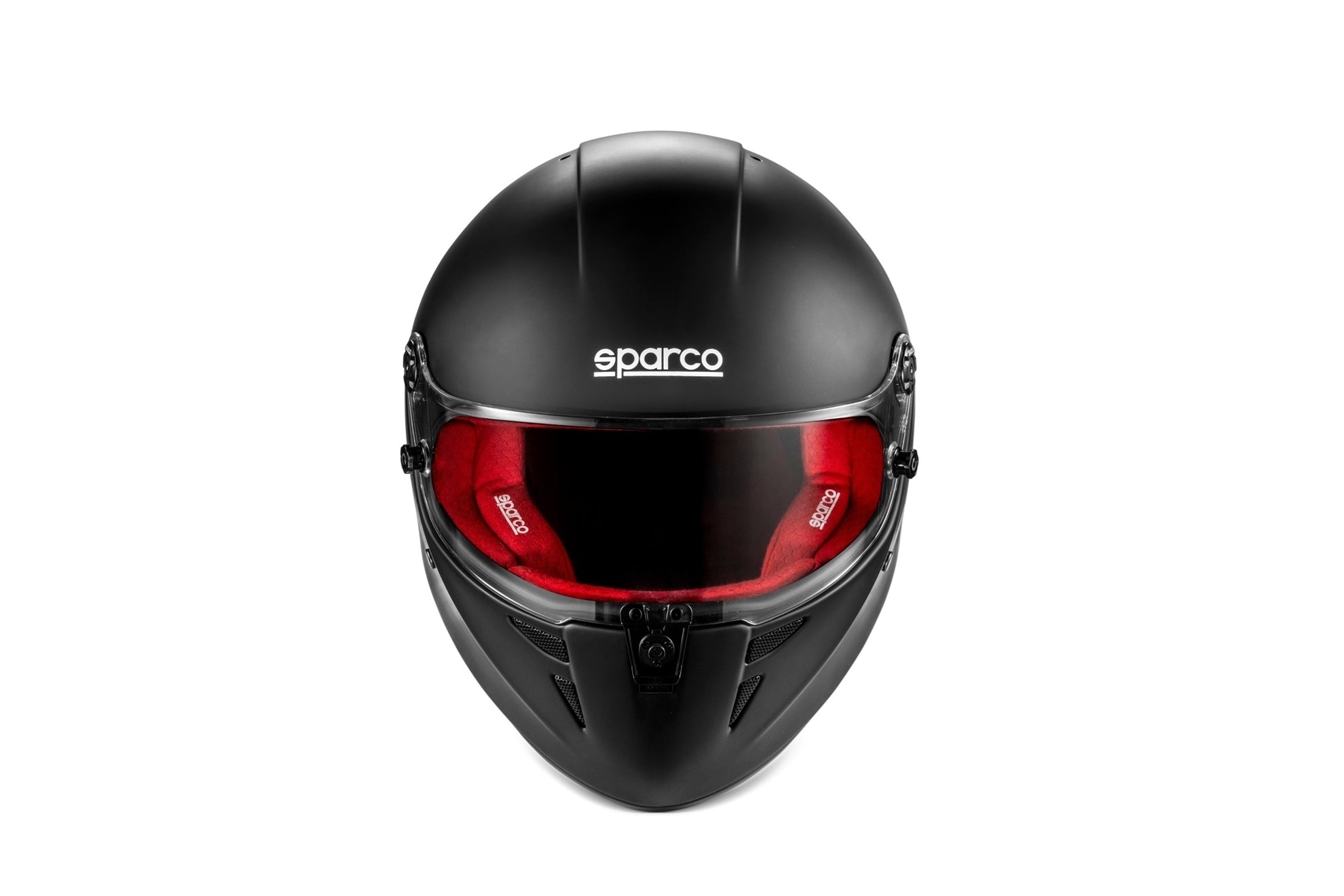 Sparco Motor Sports BRH0007B0K122XL Helmet Stealth 2X-Large Black Red Int SA2025 Sparco Motor Sports BRH0007B0K122XL