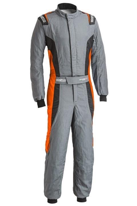 Sparco Motor Sports BRS0034U0E14054 Suit Victory Pro Gry/Org Medium / Large Sparco Motor Sports BRS0034U0E14054