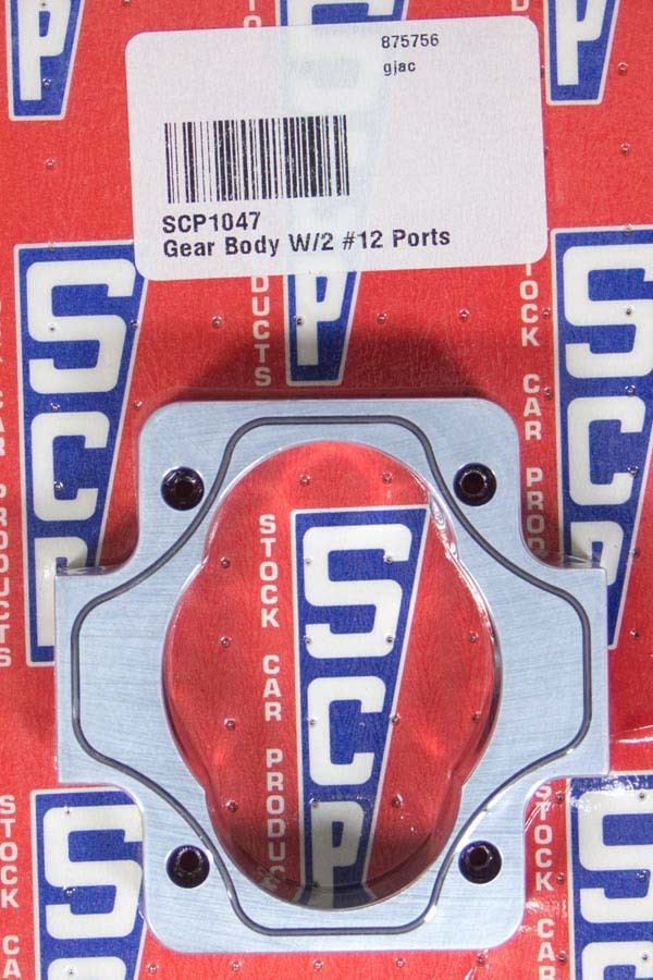 Stock Car Products 1047 Gear Body W/2 #12 Ports 1.450 Stock Car Products 1047