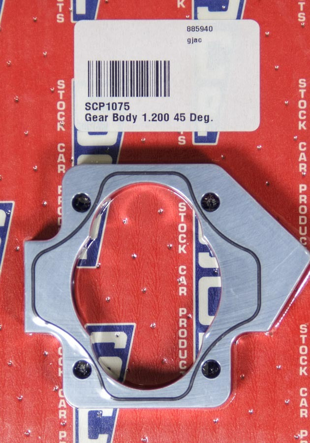 Stock Car Products 1075 Gear Body 1.200 45 Deg. -10 Out & -10 In Stock Car Products 1075
