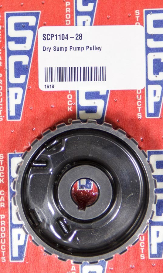 Stock Car Products 1104-28 Dry Sump Pump Pulley Stock Car Products 1104-28
