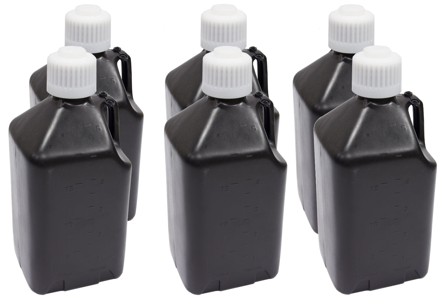 Scribner 2000K-CASE Utility Jug - 5-Gallon Black - Case 6 Scribner 2000K-CASE