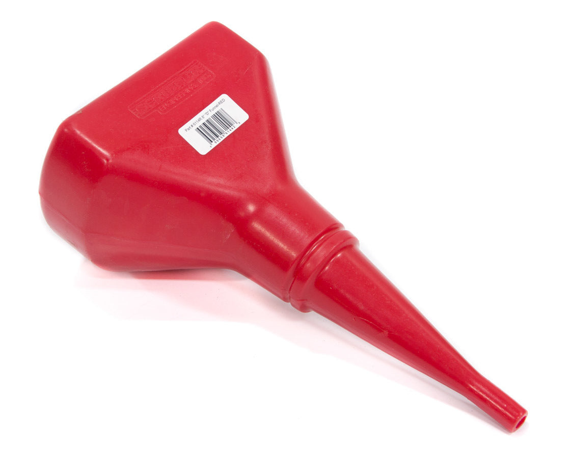 Scribner 6114R Funnel - 8in D-Shape Red Scribner 6114R