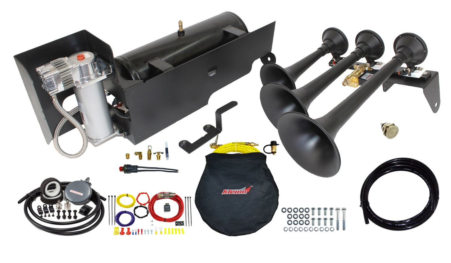 Kleinn Automotive Air Horns SDKIT-734 Train Horn And Onboard Air System w/Horn Kleinn Automotive Air Horns SDKIT-734