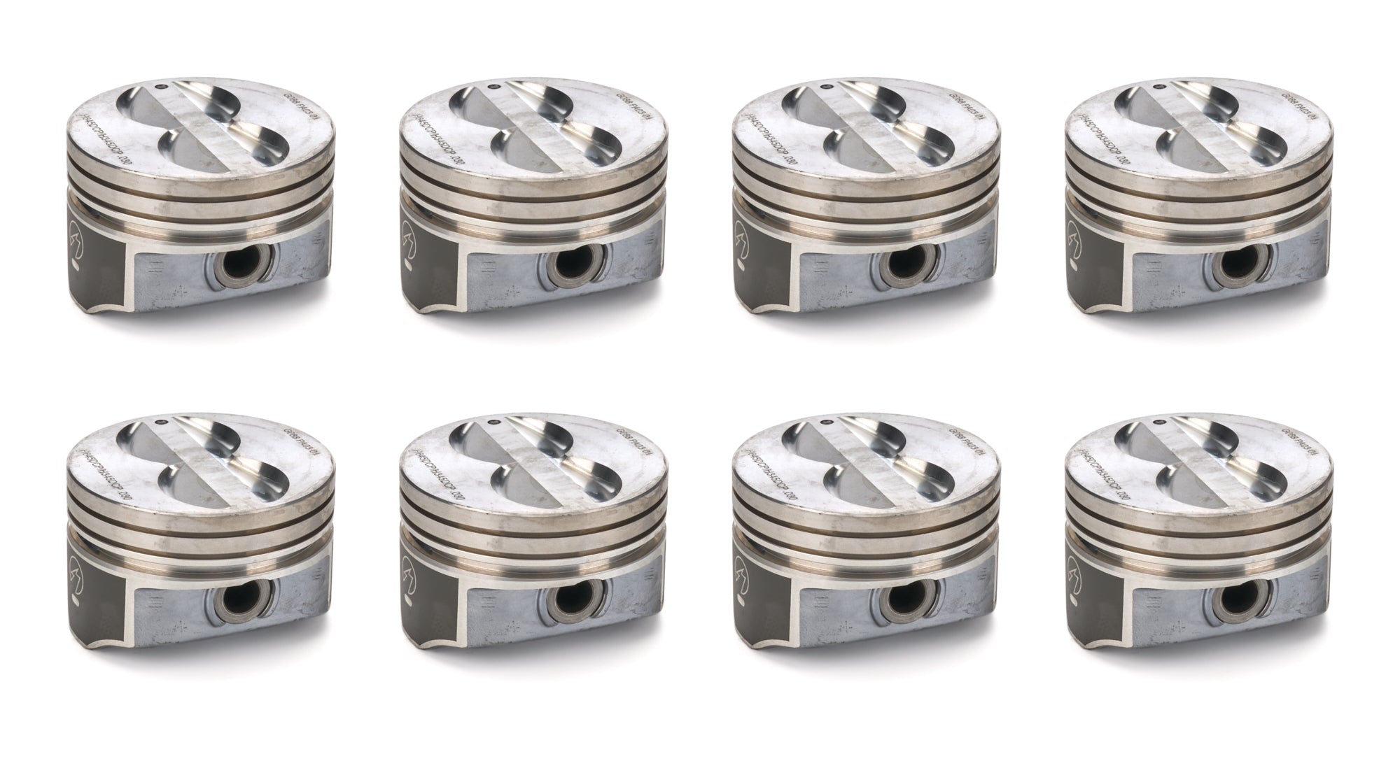 Speed Pro H345DCP30 SBC Cast Piston Set Speed Pro H345DCP30