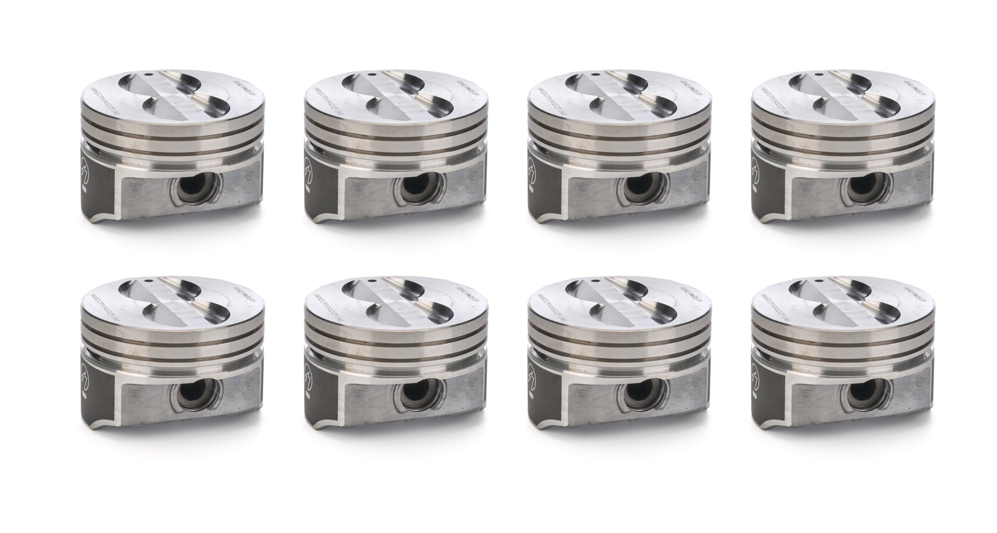 Speed Pro H345DCP40 SBC Cast Piston Set Speed Pro H345DCP40