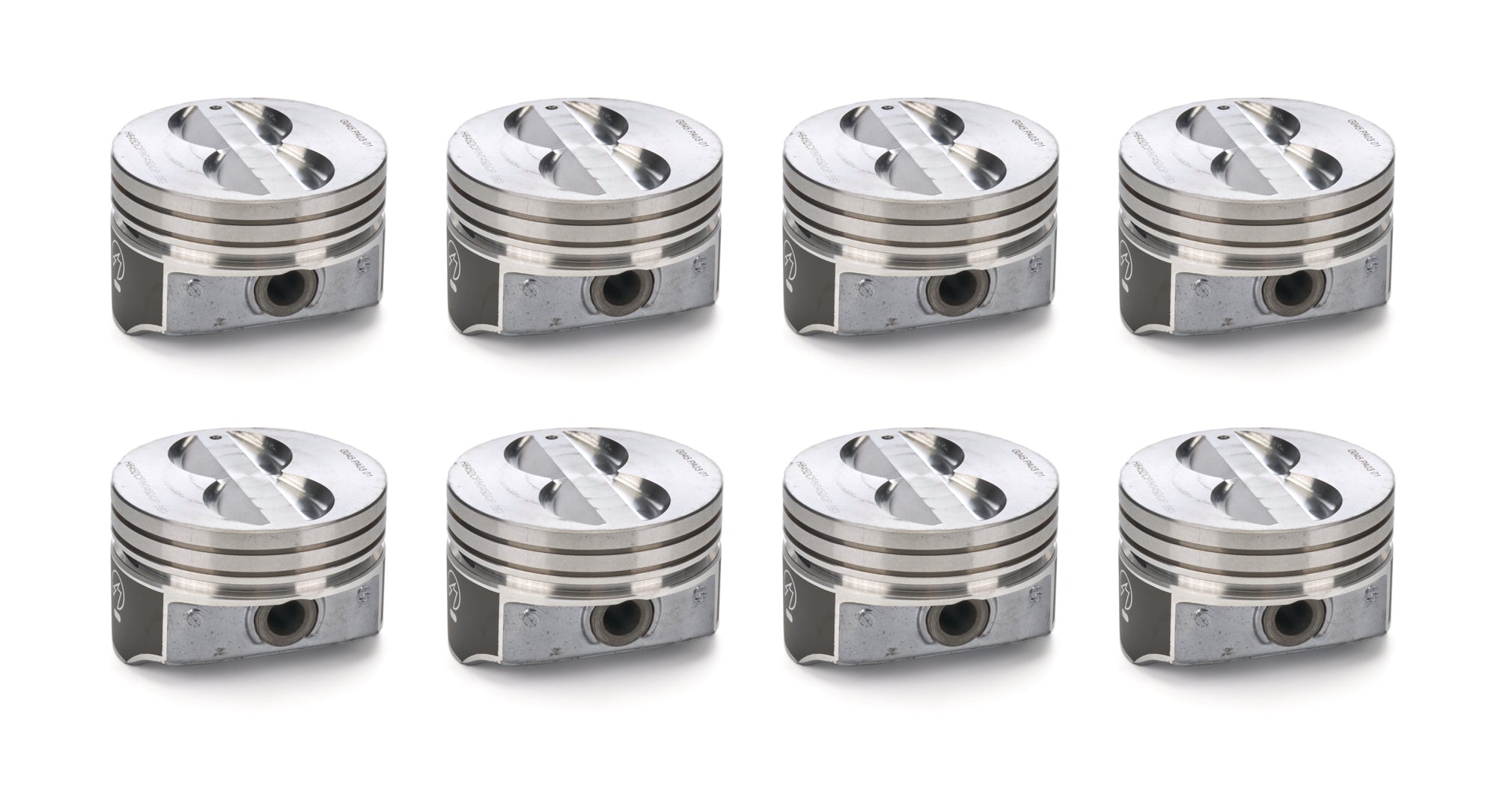 Speed Pro H345DCP60 SBC Cast Piston Set Speed Pro H345DCP60