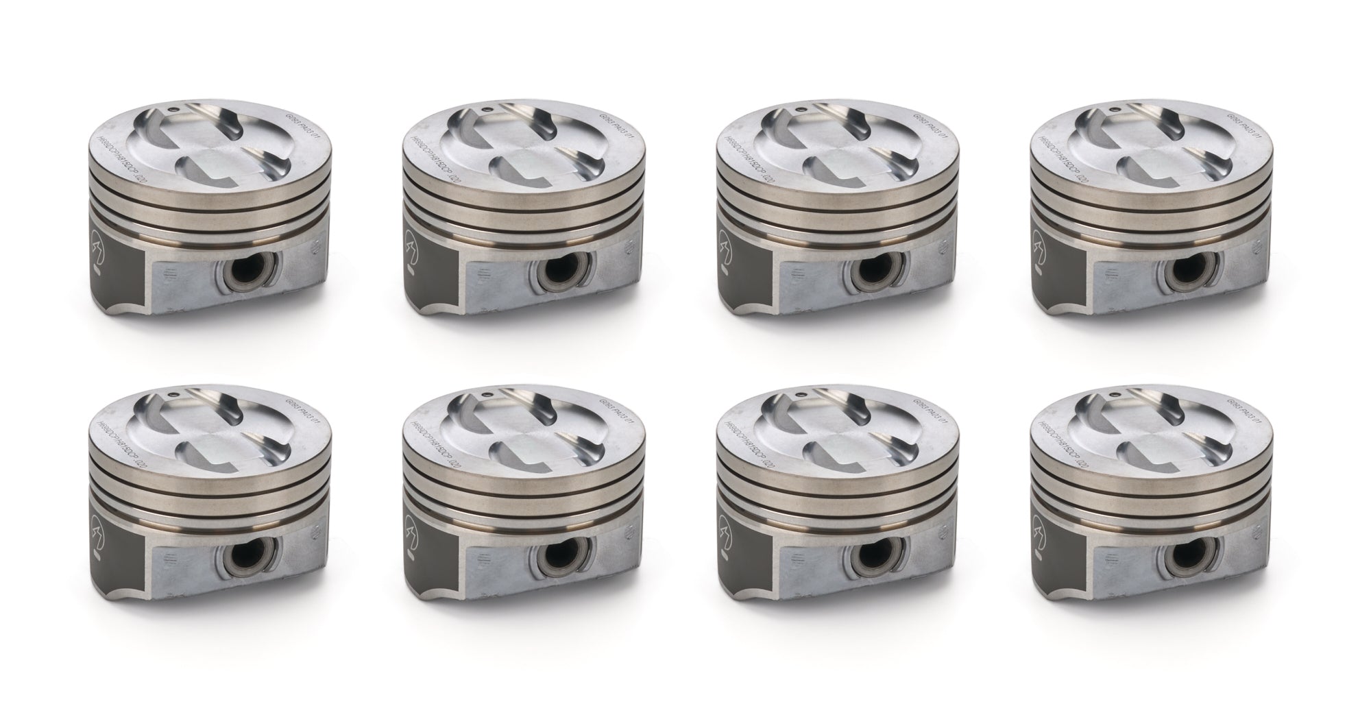 Speed Pro H815DCP20 SBC FT Piston Set 4.020 Bore Speed Pro H815DCP20
