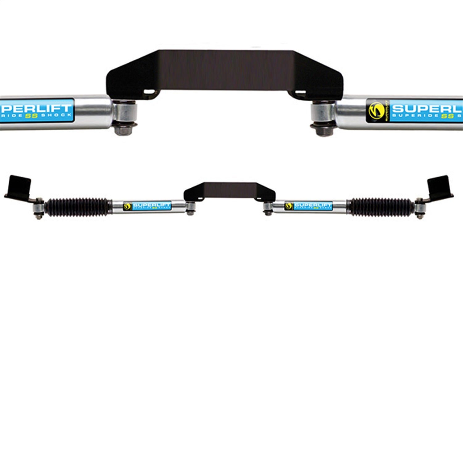 Superlift 92709 Dual Steering Stabilizer Kit-SL SS Bilstein (Gas)-09-13 Ram 2500/3500 4WD Superlift 92709