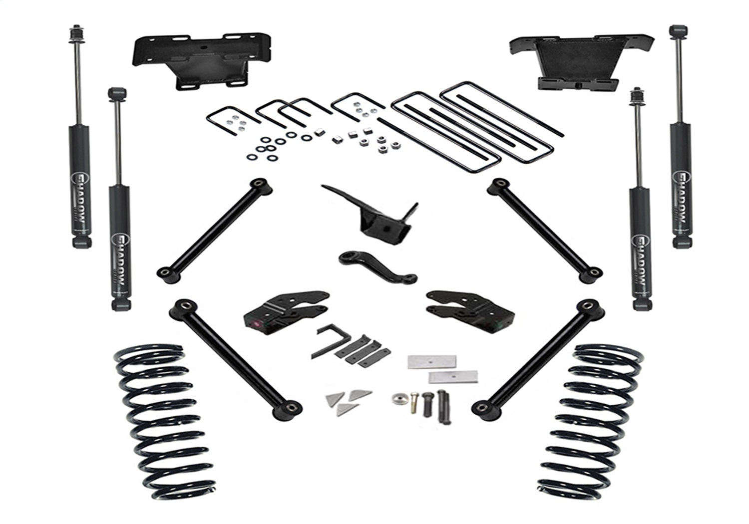 Superlift K101 5in. Dodge Lift Kit-2000-2001 Ram 1500 4WD Superlift K101