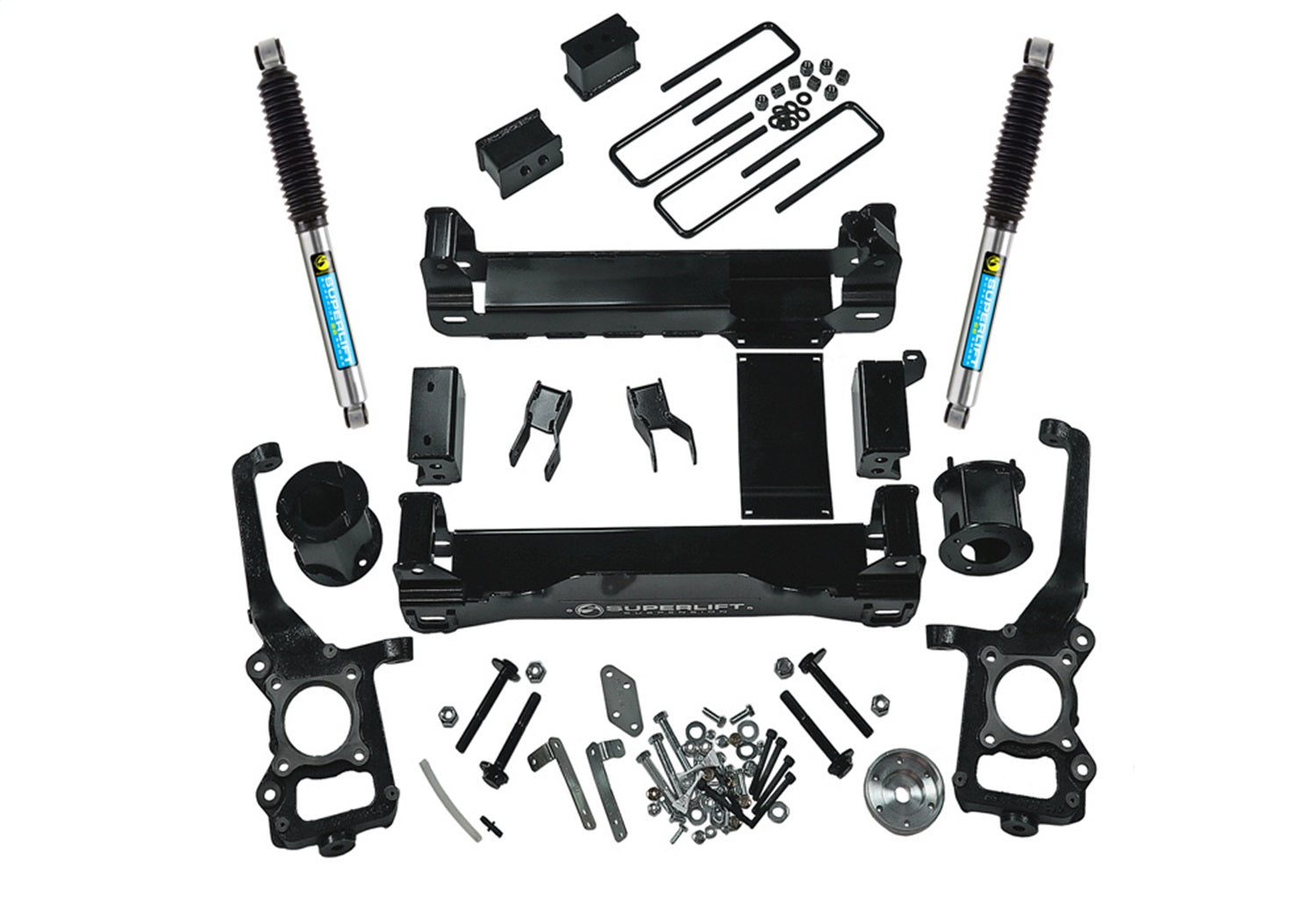 Superlift K126B 4.5 inch Lift Kit-2015-2020 Ford F-150 4WD-with Bilstein Rear Shocks Superlift K126B