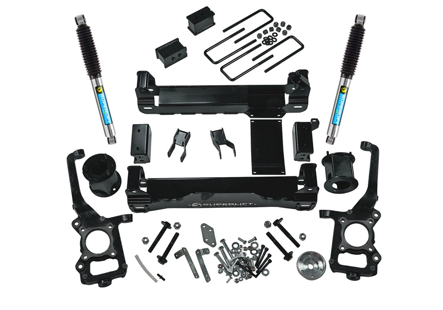 Superlift K127B 6 inch Lift Kit-2015-2020 Ford F-150 4WD-with Bilstein Rear Shocks Superlift K127B