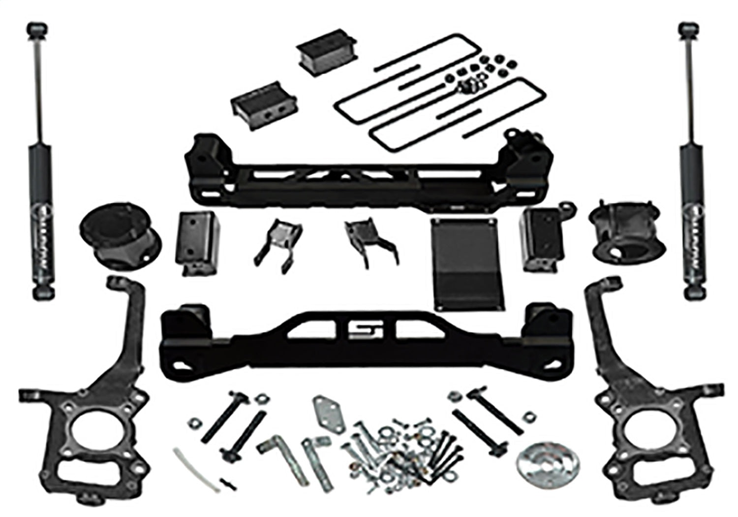 Superlift K178 4.5 inch Lift Kit-2009-2014 Ford F-150 4WD-with Superlift Rear Shocks Superlift K178