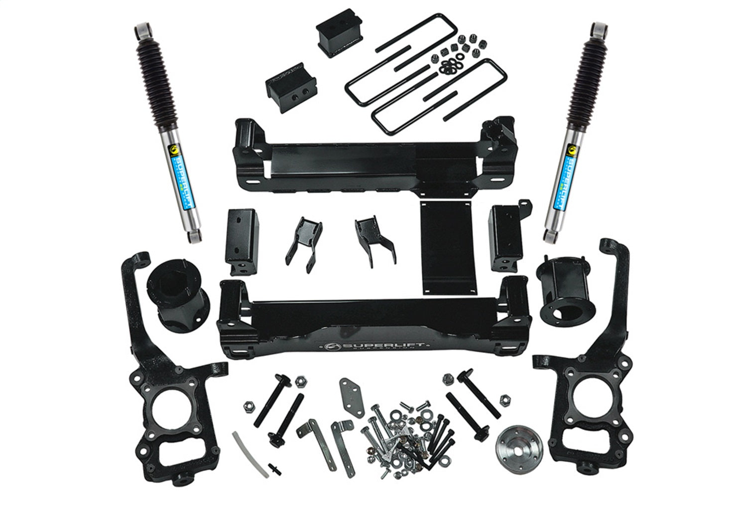 Superlift K179B 6 inch Lift Kit-2009-2014 Ford F-150 4WD-with Bilstein Rear Shocks Superlift K179B