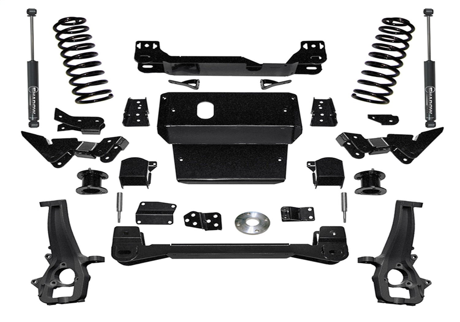 Superlift K114 4 inch Lift Kit-2009-2011 Dodge Ram 1500 4WD-with Superlift Shocks Superlift K114