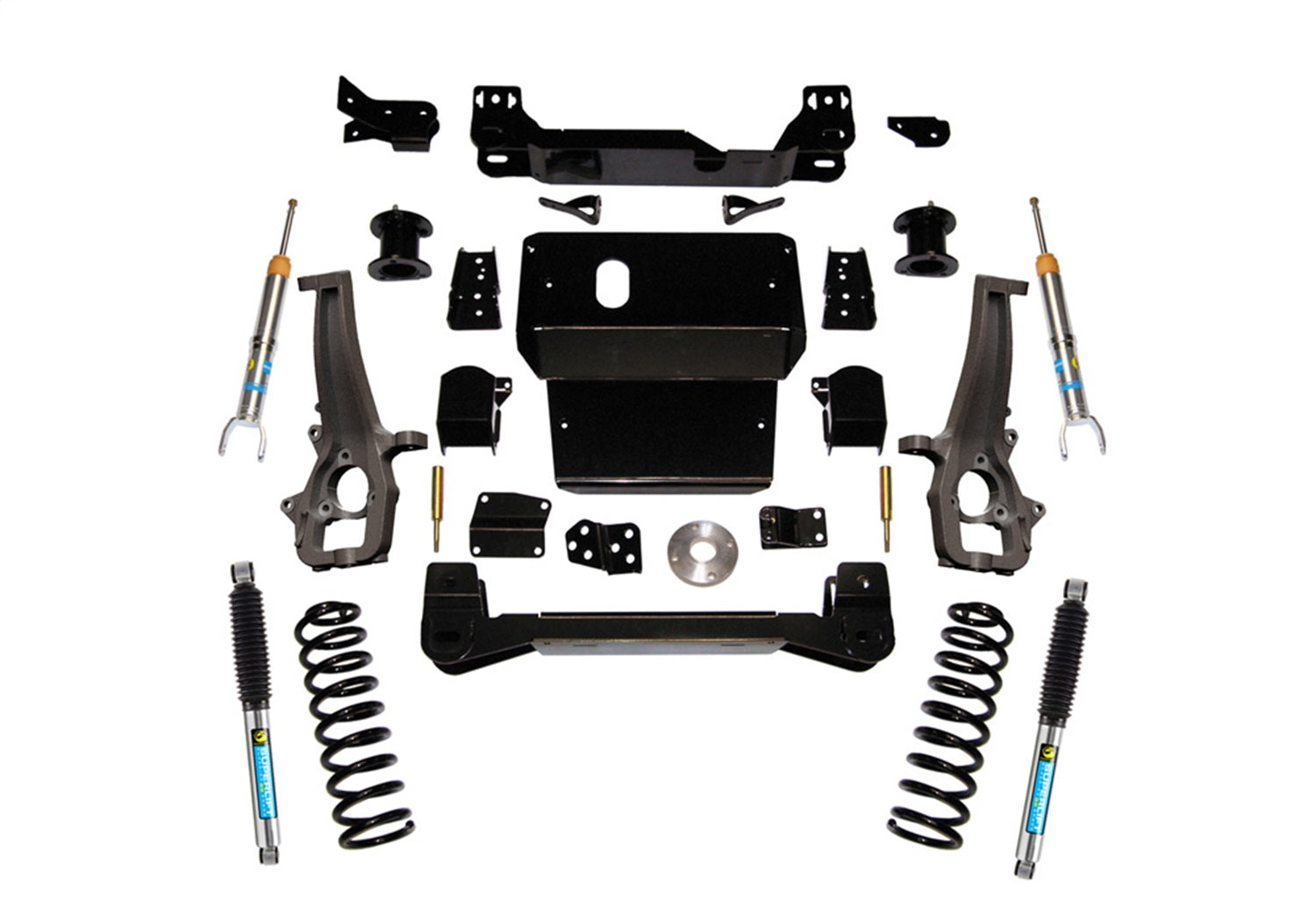 Superlift K114B 4 inch Lift Kit-2009-2011 Dodge Ram 1500 4WD-with Bilstein Shocks Superlift K114B