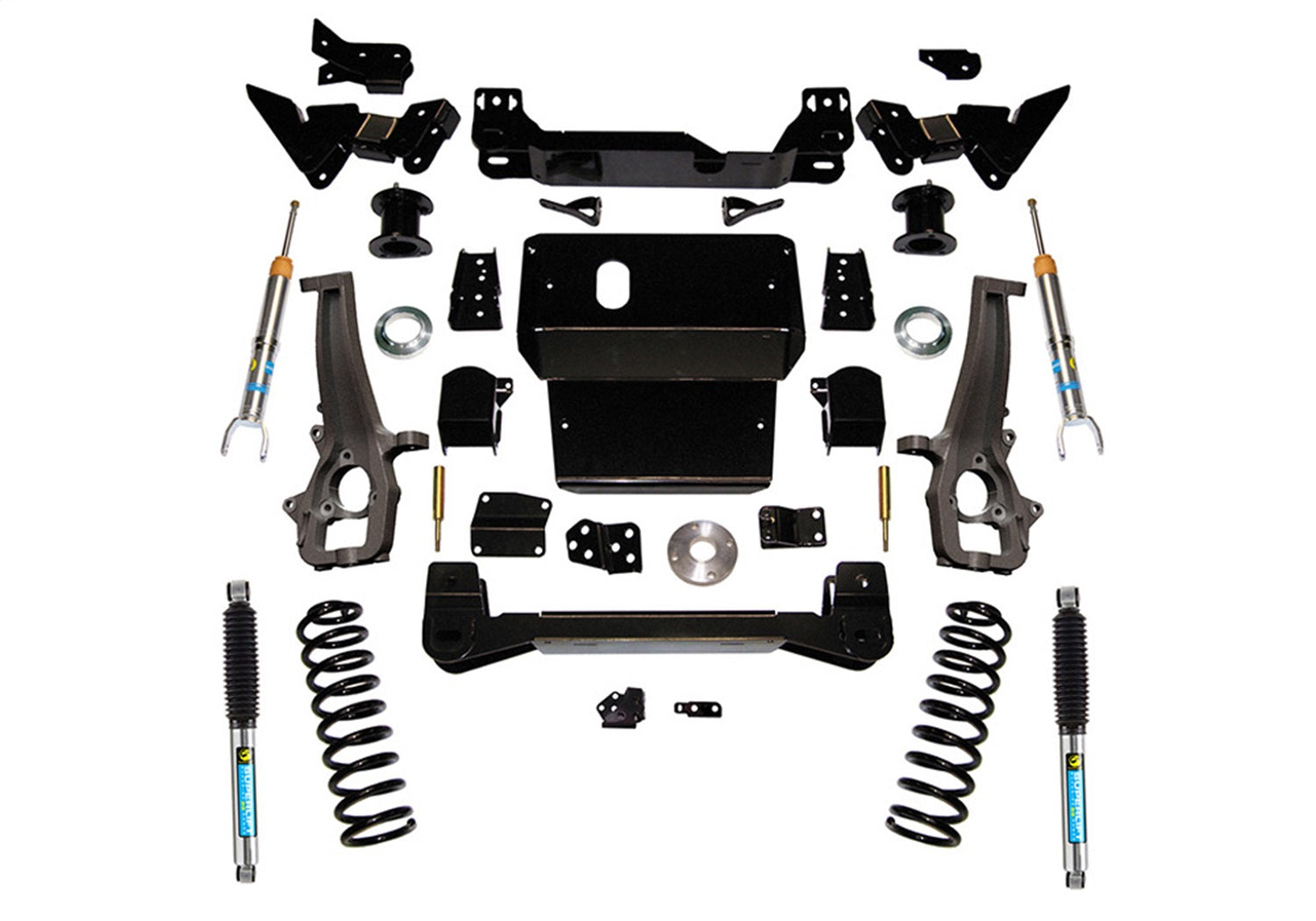 Superlift K120B 6in. Lift Kit-12-18 (19-21 Clc) Ram 1500 4WD-w/Bilstein Frt Struts/Rr Shocks Superlift K120B
