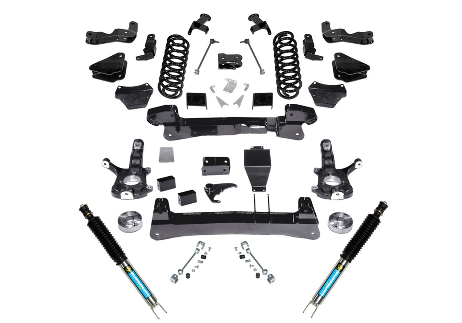 Superlift K123B 6in. Lift Kit-1500 Suburban/Tahoe/Yukon 4WD-Knuckle Kit w/Bilstein Shocks Superlift K123B