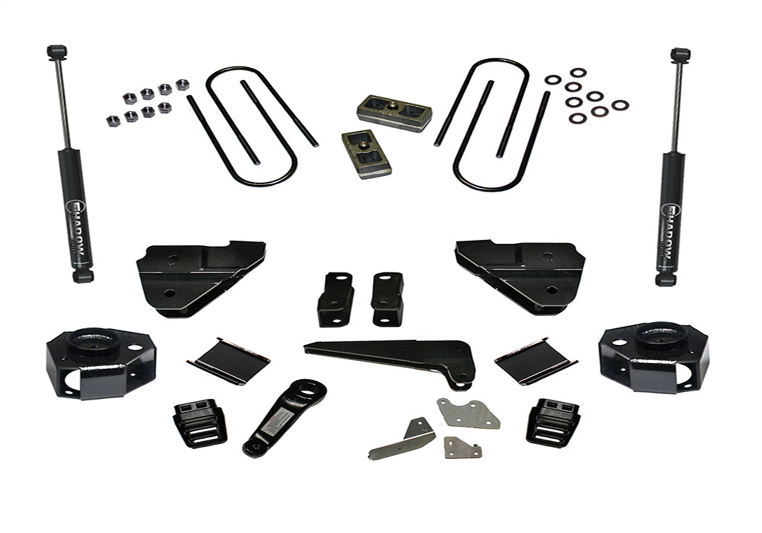 Superlift K145 4in. Lift Kit-13-18 Ram 3500 4WD-w/Front Shock Brackets/SL Rear Shocks Superlift K145