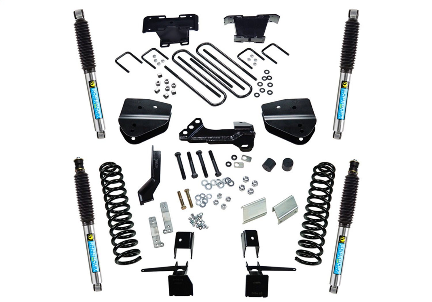 Superlift K164B 4in. Lift Kit-17-22 F-250/F-350 4WD-Diesel-w/Bilstein Shocks Superlift K164B
