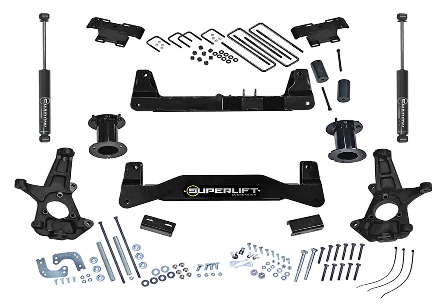 Superlift K181 6.5in. Lift Kit-14-18 (19 Old Body) GM1500 2WD w OE Al or SS Ctrl Arms w SL Rr S Superlift K181