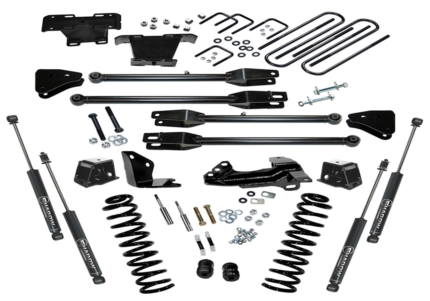 Superlift K230 4in. Lift Kit-05-07 F250/F350 4WD Diesel w 4-Link Conversion/SL Shocks Superlift K230
