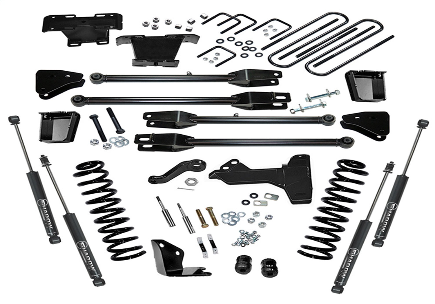 Superlift K231 6in. Lift Kit-05-07 F250/F350 4WD Diesel w 4-Link Conversion/SL Shocks Superlift K231