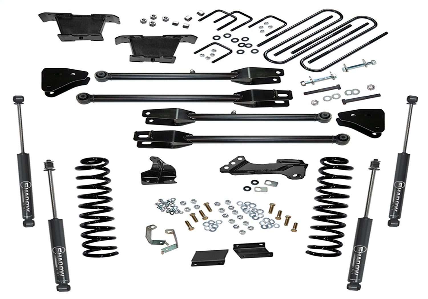 Superlift K236 4in. Lift Kit-11-16 F-250/F-350 4WD-Diesel-w/4-Link Conversion/SL Shocks Superlift K236