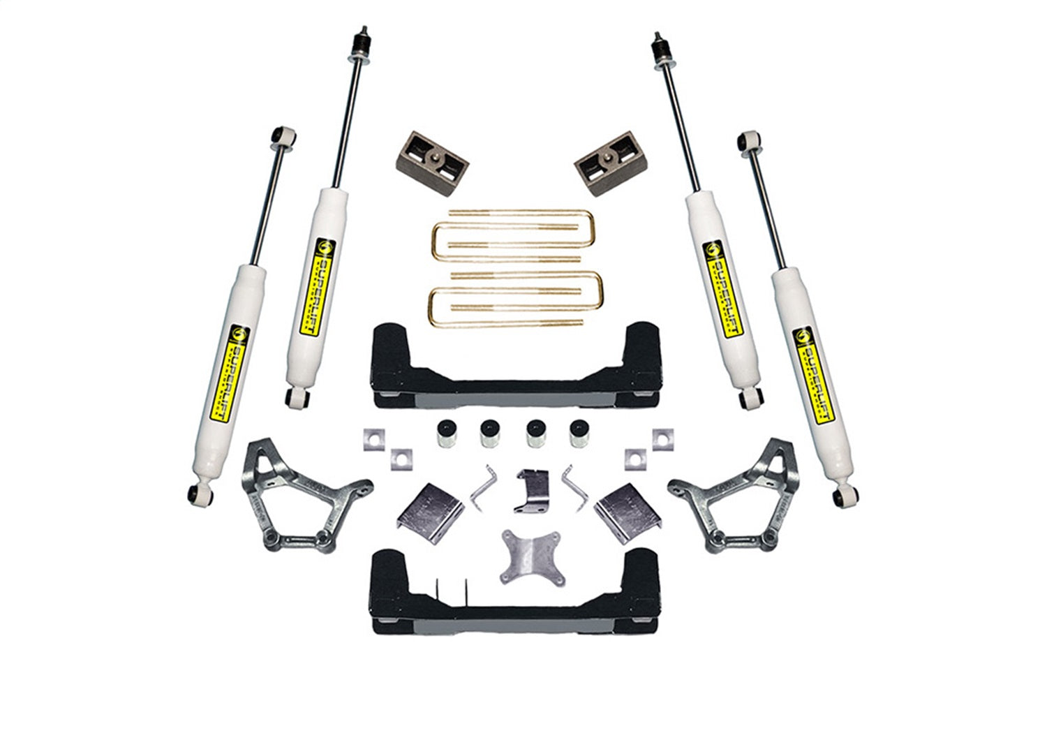 Superlift K307 4in.-5in. Adjustable Lift Kit-89-95 Toyota PU Short Bed Std Cab 4WD w/SL Shocks Superlift K307