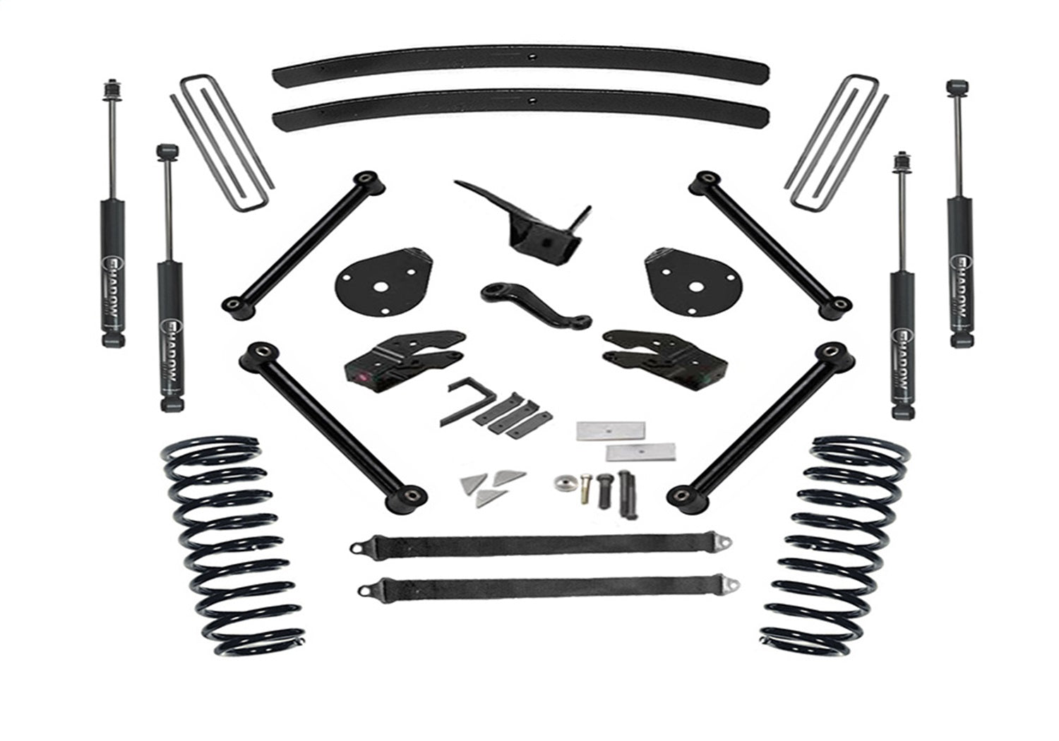 Superlift K334 5in. Lift Kit 94-99 Ram 2500/3500 4WD-Diesel/V10-w/SL Shocks Superlift K334