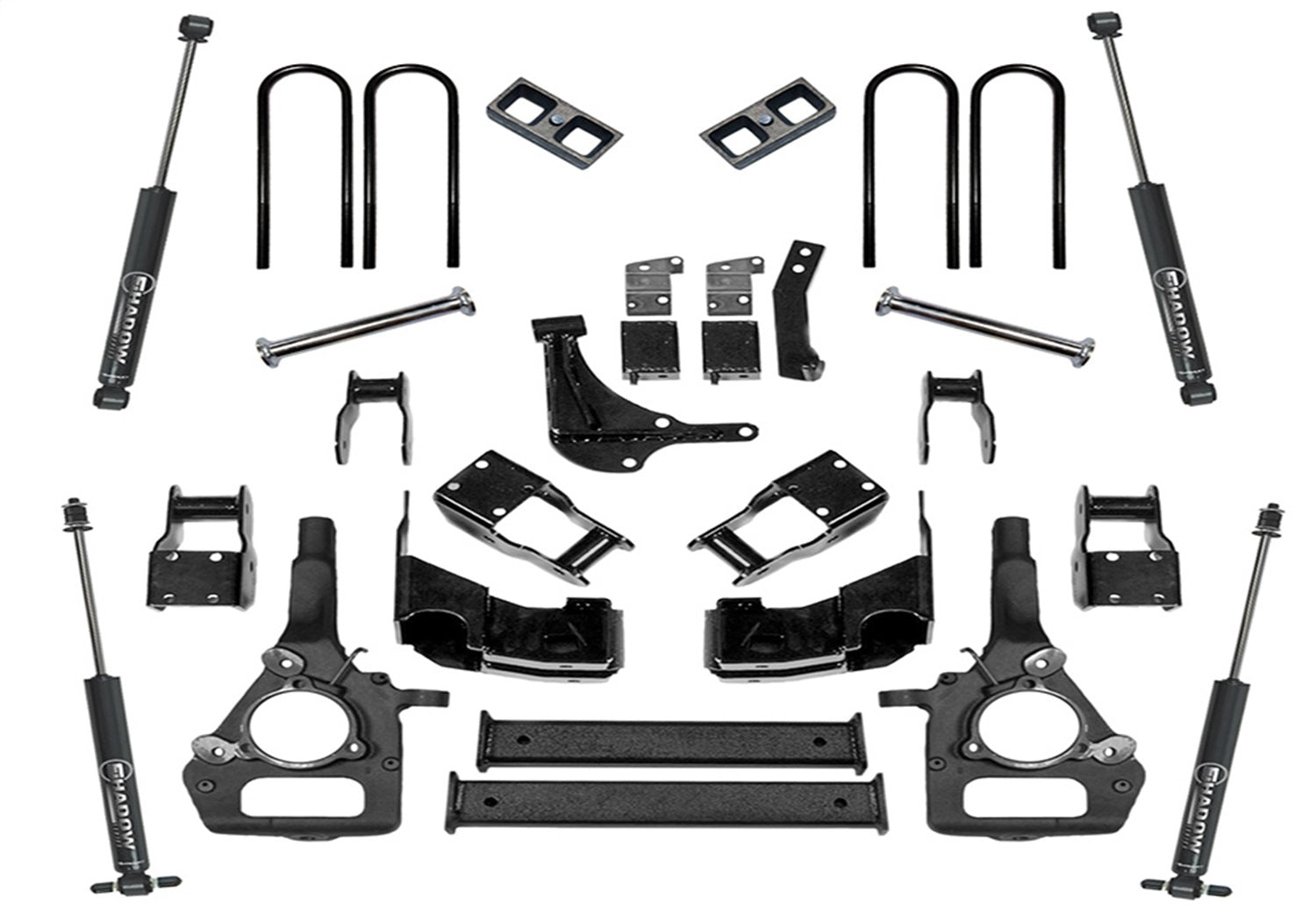 Superlift K358 4 inch Lift Kit-2000-2010 Ford Ranger 4WD-with Superlift Shocks Superlift K358