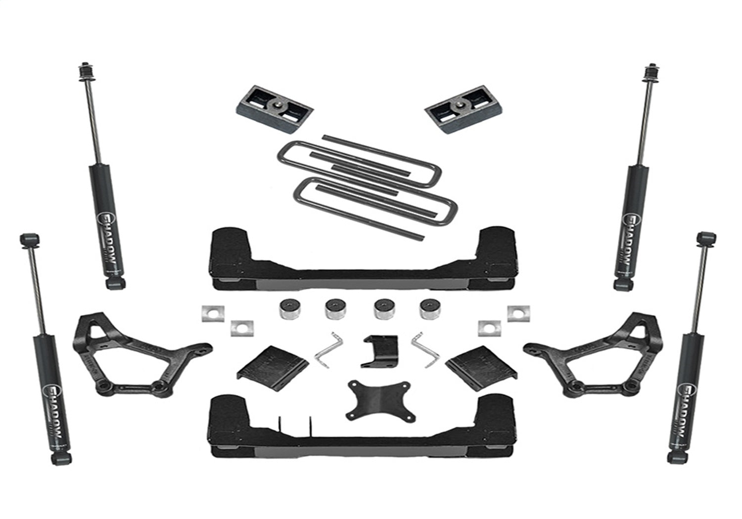 Superlift K362 4-5 inch Lift Kit 1993-1996 Toyota T-100 Pickup 4WD-with Superlift Shocks Superlift K362