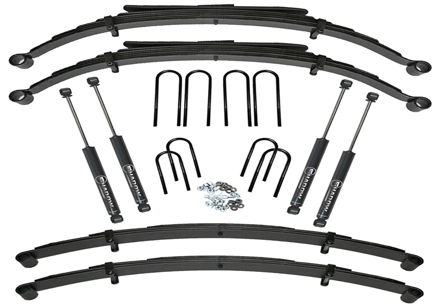 Superlift K419 4in. Lift Kit (w/52in. Rr Sprngs)-73-87 K10/K15/73-91 Blzr/Jimmy/Sbrbn 4WD-w/SLS Superlift K419