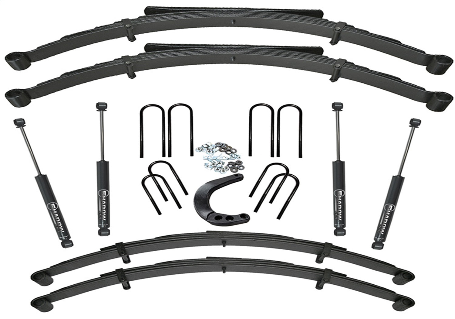 Superlift K442 6in. Lift Kit (w/52in. Rr Sprngs)-73-91 GM 3/4 Ton 4WD-w/SL Shocks Superlift K442