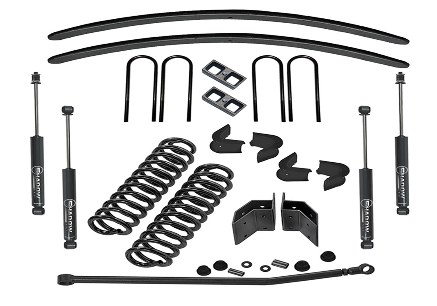 Superlift K488 6.5 inch Lift Kit-1978-1979 Ford Bronco 4WD-with Superlift Shocks Superlift K488