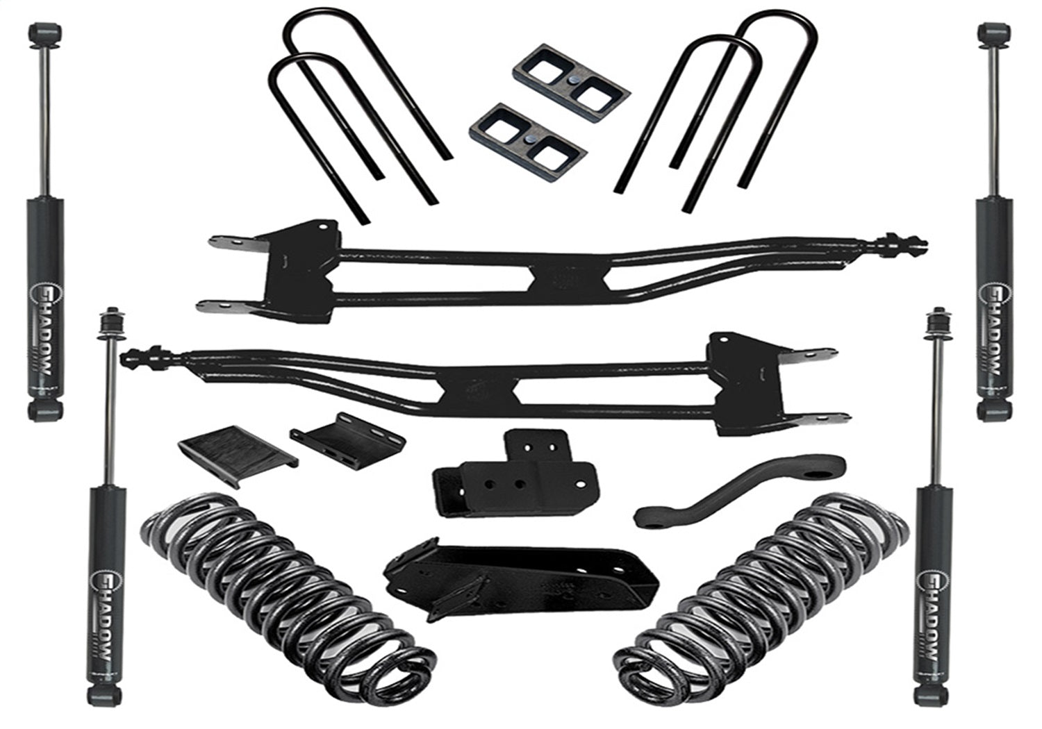 Superlift K561 6 inch Lift Kit-1980-1996 Ford F-150 4WD-Superunner Kit with Superlift Shocks Superlift K561