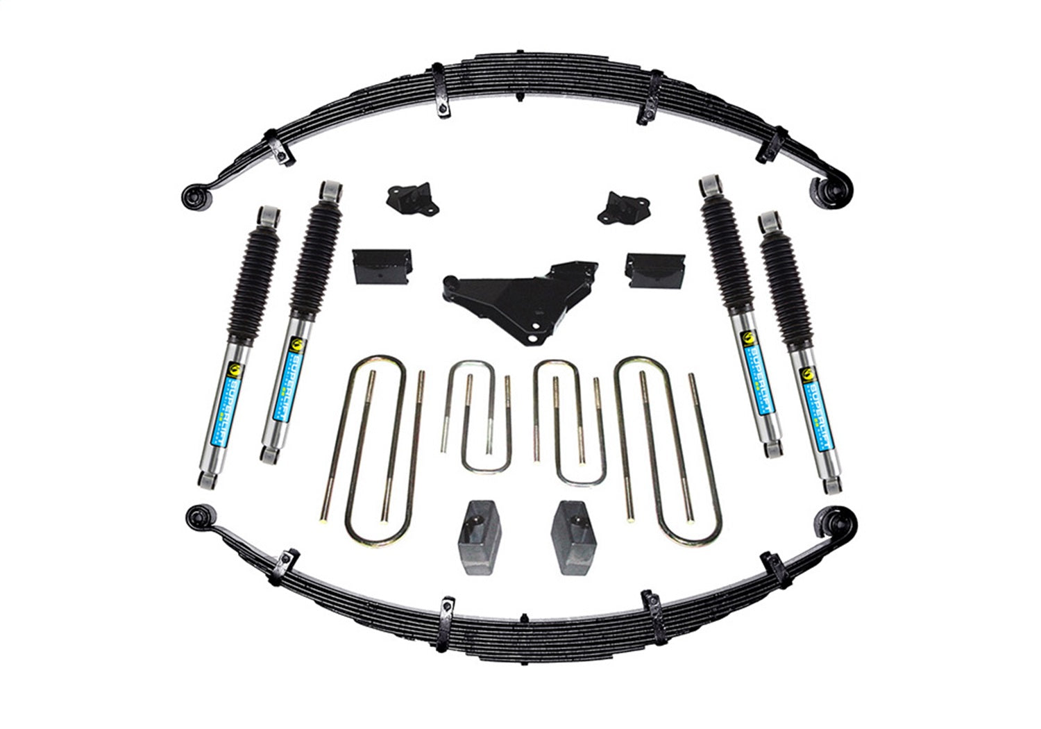 Superlift K632B 4in. Lift Kit-00-04 F-250/F-350 4WD-Diesel/V10-w/Bilstein Shocks Superlift K632B
